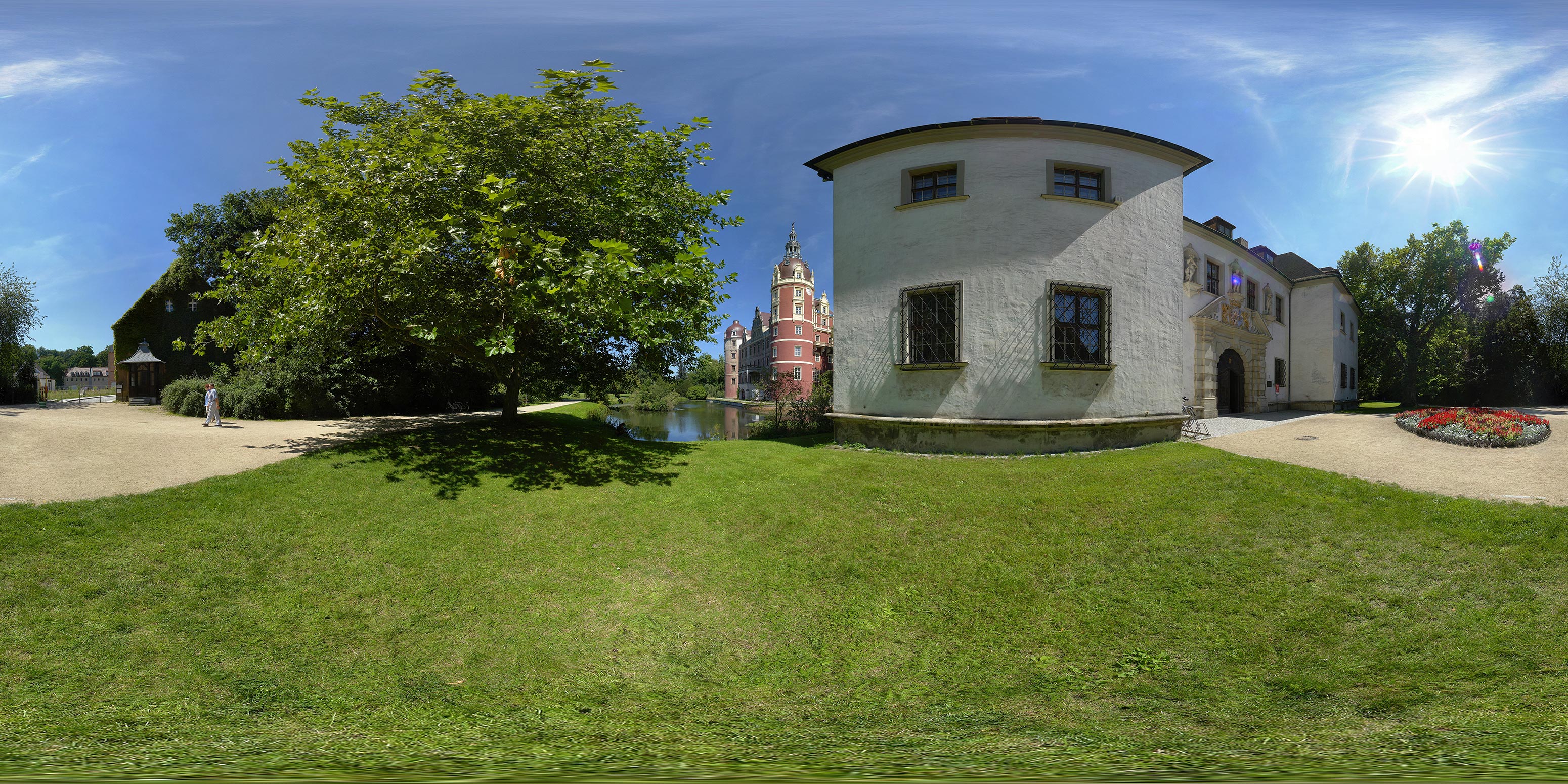 Schloss Muskau Westseite