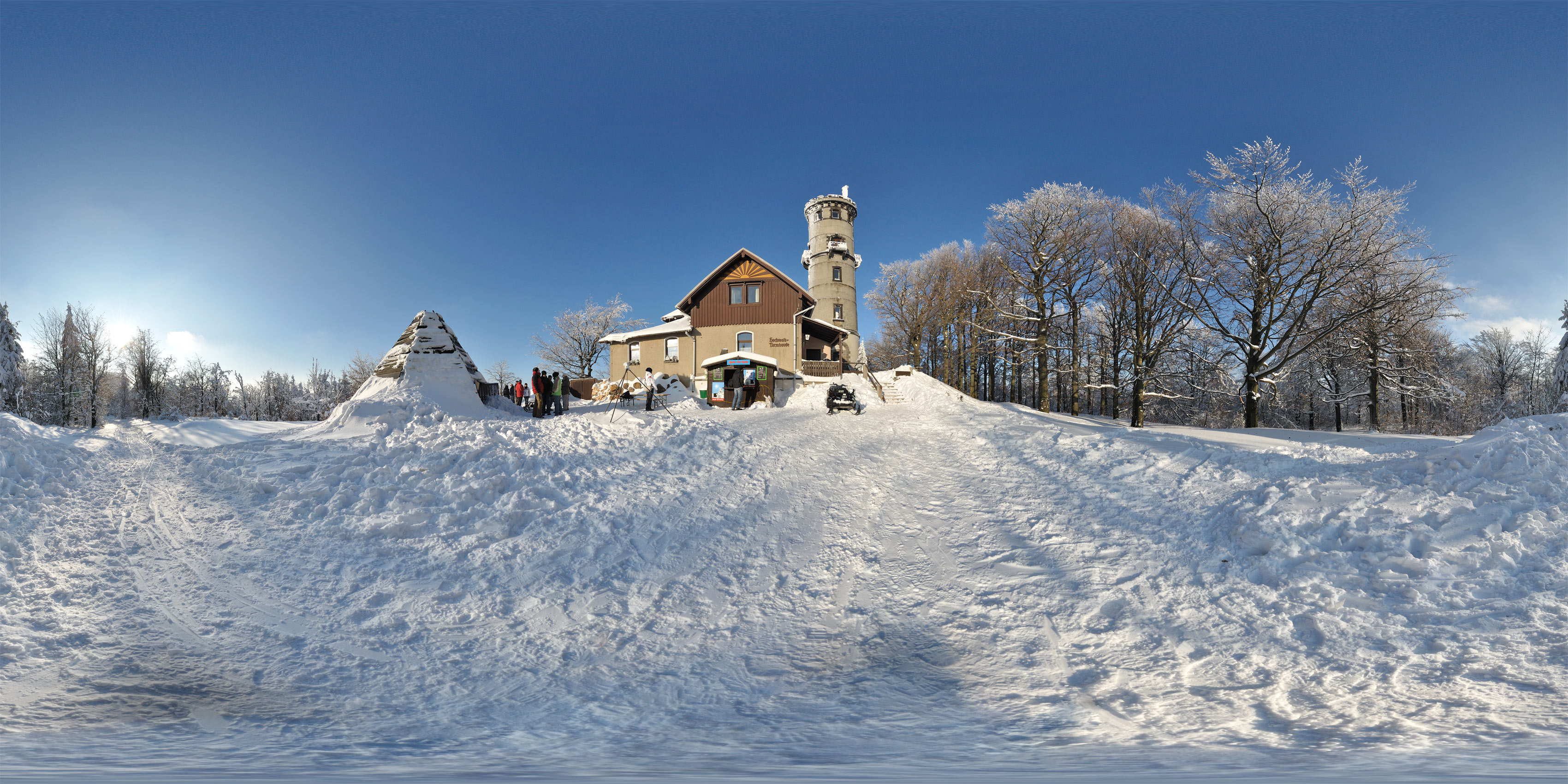 Hochwald Turmbaude Winter