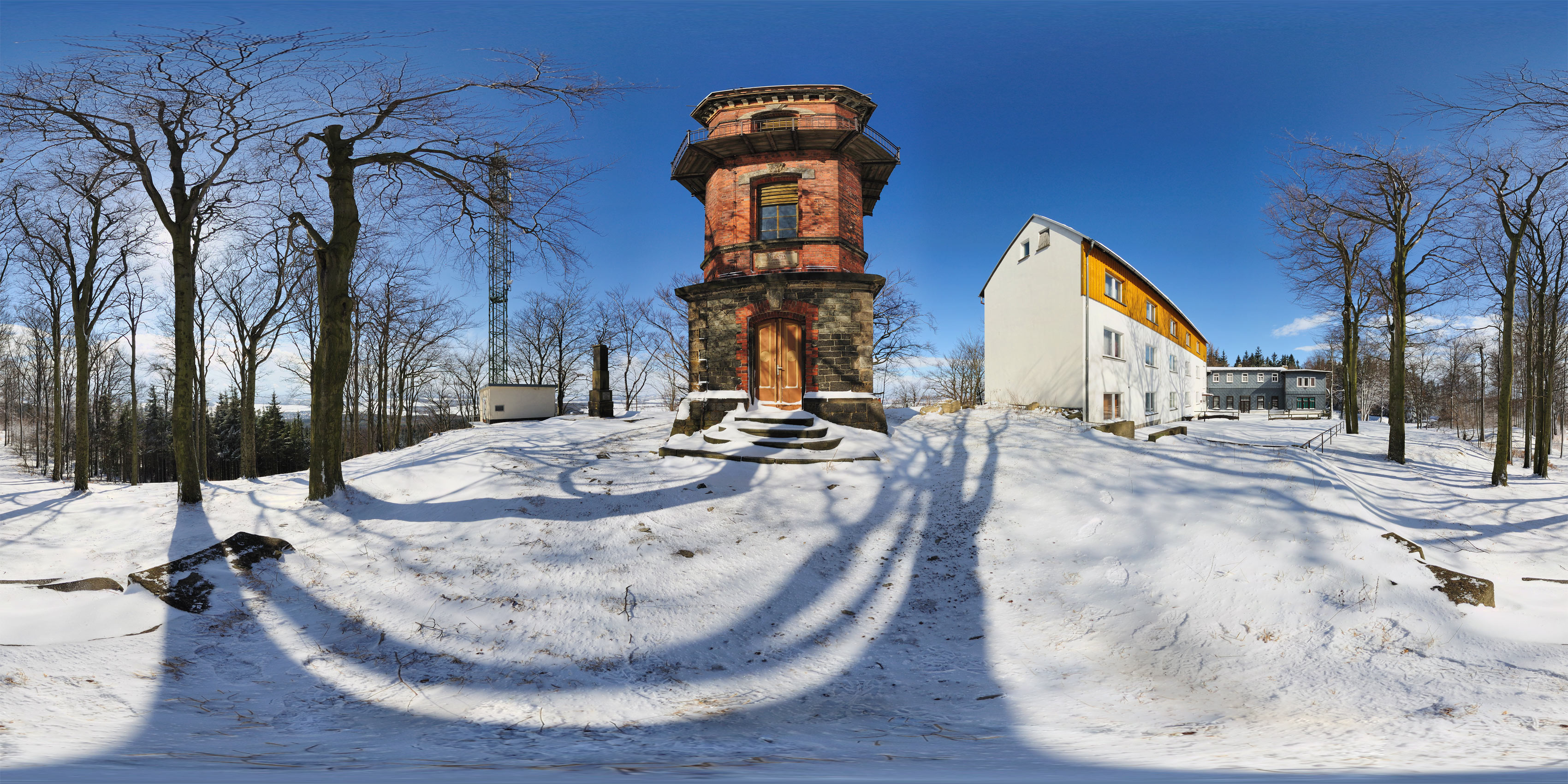 Aussichtsturm auf dem Kottmar Winter