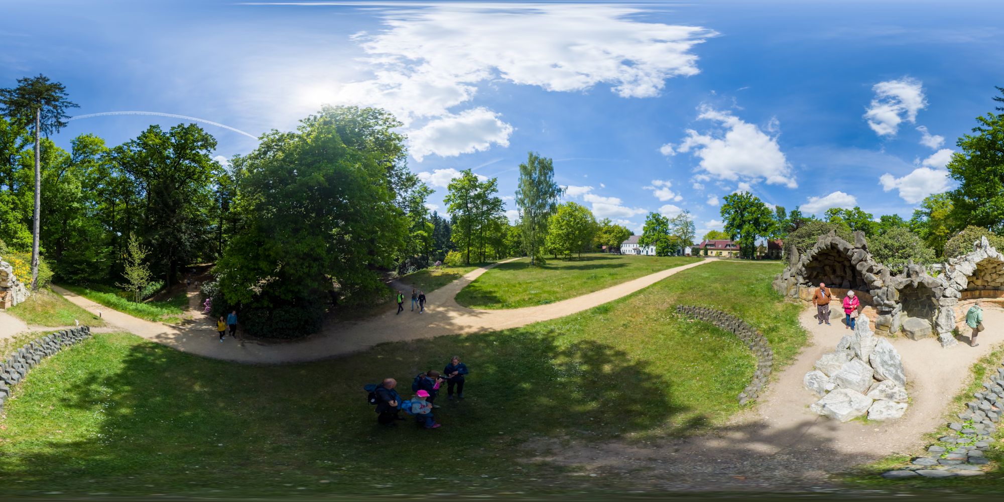 Grottenhaus Himmel und Hölle