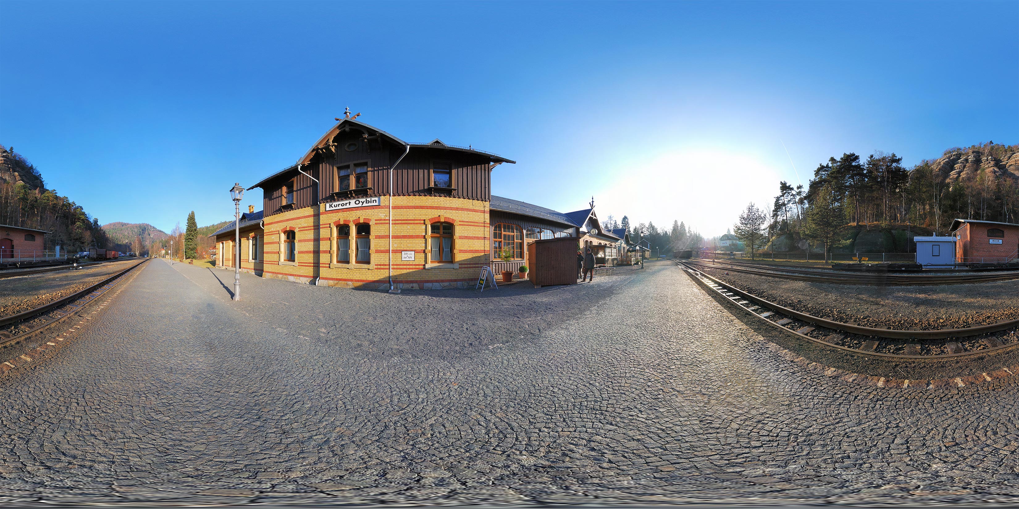 Bahnhof der Schmalspurbahn