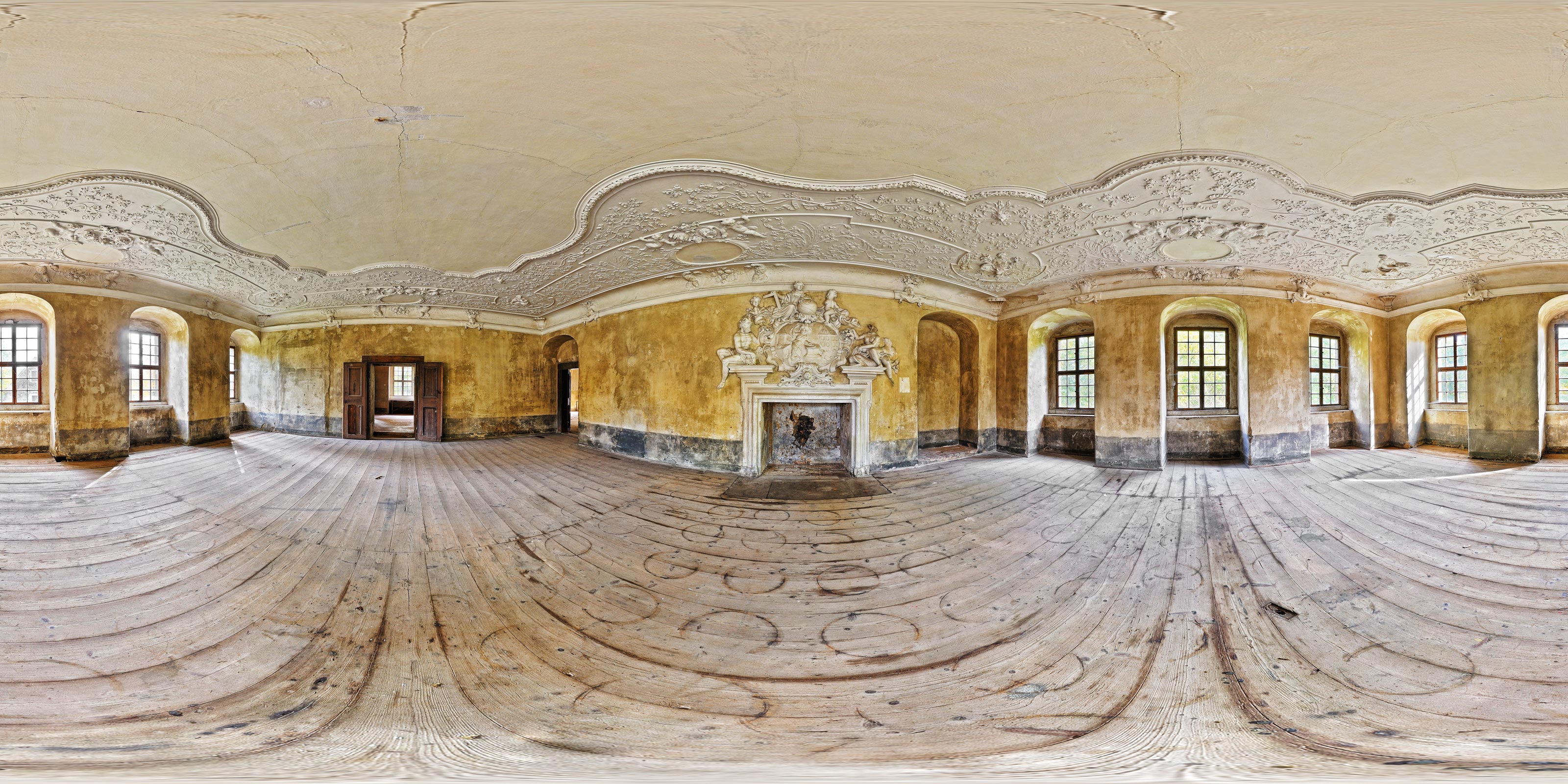 Wasserschloss Tauchritz - Erdgeschoss Raum 1