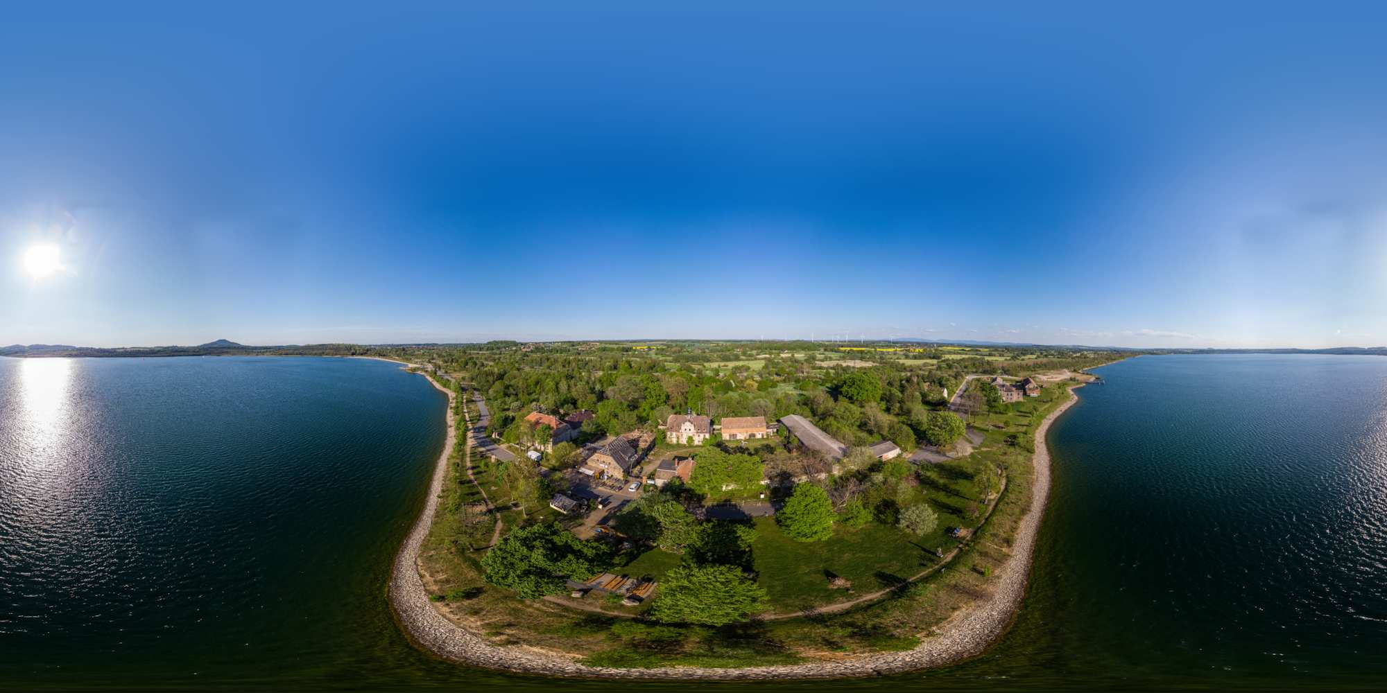 Luftpanorama - Deutsch-Ossig