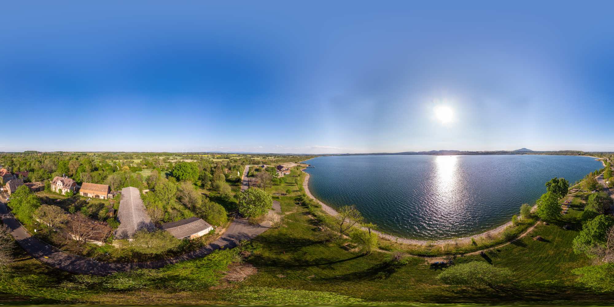 Luftpanorama - Deutsch-Ossig