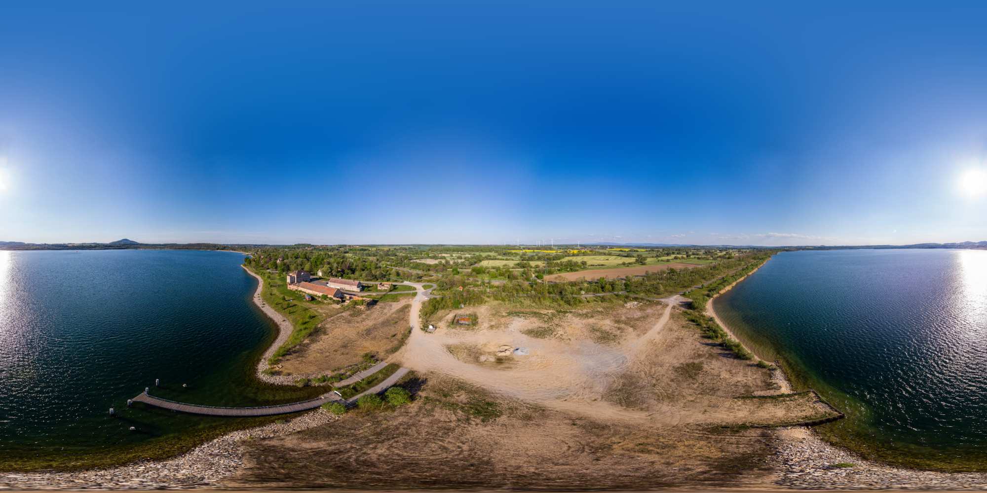 Luftpanorama - Hafen