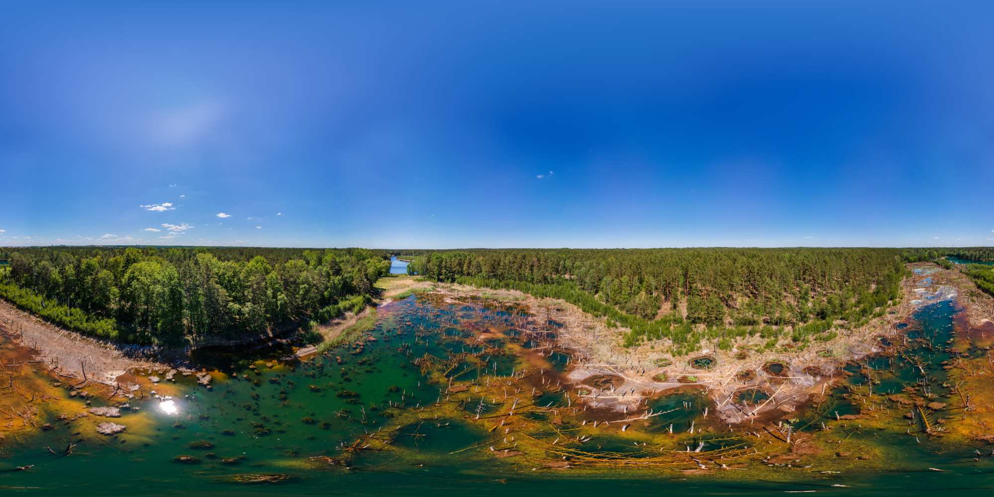 Luftpanorama - Großes Grubenloch 1