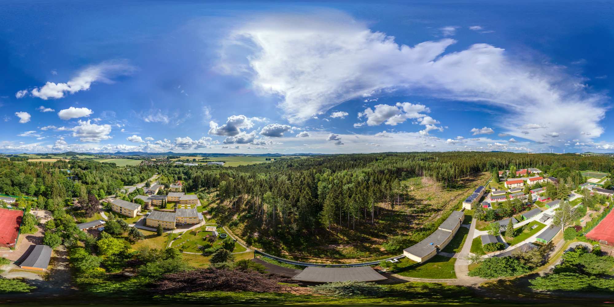 Luftpanorama - Querxenhäusel
