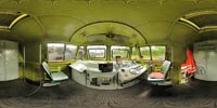 360 Grad Panorama: Maschinenhaustage 2006 Diesellok BR 119 095 (Lokomotiv-Maschinenhaus)