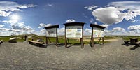 360 Grad Panorama: Informations- und Aussichtspunkt (Findlingspark Nochten)