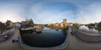 360 Grad Panorama: Altstadtbrücke (Stadt Görlitz)