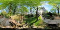 360 Grad Panorama: Kletterpfad (Naturschutz-Tierpark Görlitz)