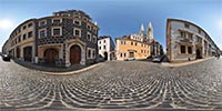 360 Grad Panorama: An der Peterskirche (Stadt Görlitz)
