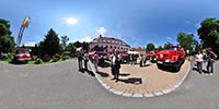 360 Grad Panorama: Feuerwehrausstellung (Historik Mobil 2011)