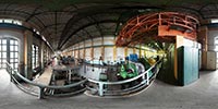 360 Grad Panorama: Kraftwerkshalle 3 (Technisches Denkmal und Museum Kraftwerk Hirschfelde)