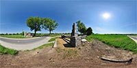 360 Grad Panorama: Kriegsdenkmal (Gemeinde Markersdorf)