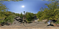 360 Grad Panorama: Hochstein (Königshainer Berge)