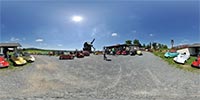 360 Grad Panorama: Messerschmitt Kabinenroller Treffen 3 (OT Kottmarsdorf)