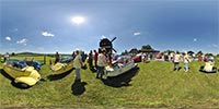 360 Grad Panorama: Messerschmitt Kabinenroller Treffen 1 (OT Kottmarsdorf)