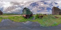 360 Grad Panorama: Dampfspeicherlok (Technisches Denkmal und Museum Kraftwerk Hirschfelde)
