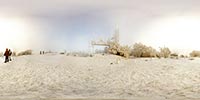 360 Grad Panorama: Lausche 793 m Winter 2007 2 (OT Waltersdorf)