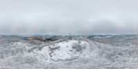 360 Grad Panorama: Lausche - Winter 2020 (OT Waltersdorf)