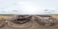 360 Grad Panorama: Abraumförderbrücke F60 Nr. 33 (OT Nochten)