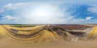360 Grad Panorama: Rekultivierungsflächen (OT Nochten)